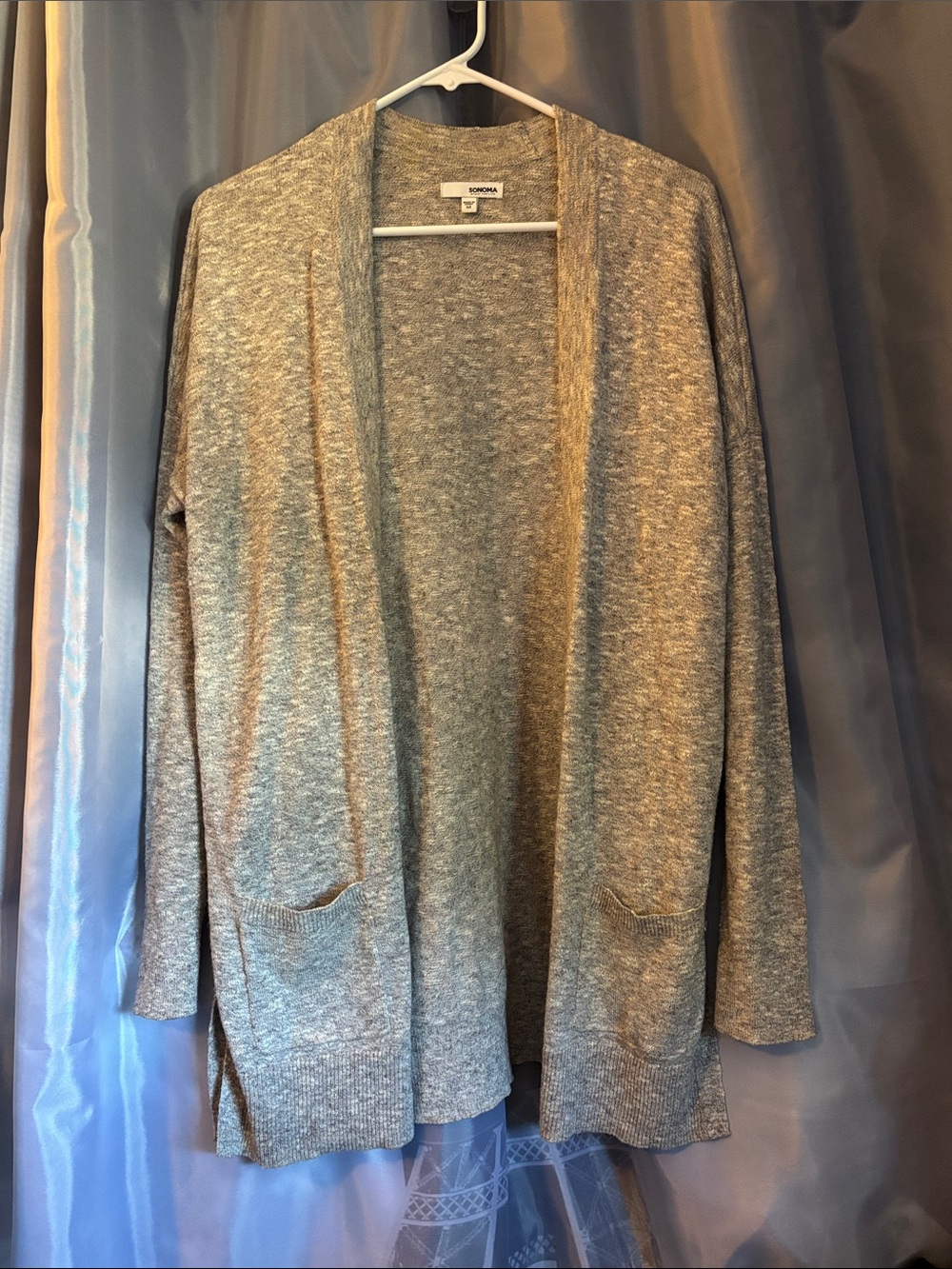 Sonoma Tan Open-Front Women's Cardigan